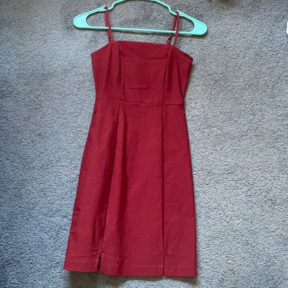 Altar'd State Dresses & Skirts - Altar’d State Red/Burgundy Bodycon Dress